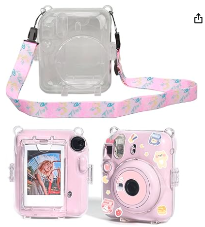 Funda para camara instax mini 12 transparente protectra Grado B