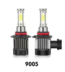 KIT DE FAROS LED 2 bombillas LED para faros delanteros de coche a prueba de agua IP68, lámpara de conducción LED GRADO B