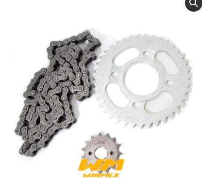 KIT CADENA PROKECKET PISTON FT150 FT150GTS FT150G DT150 SPORT 1