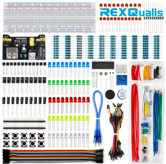 Rexqualis kit de componente electrico con modulo fuente de poder cable de puente 830 Grado B
