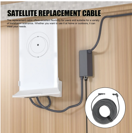 CABLE DE RED SATELITAL PARA STARLINK REMPLAZO DE 50FT 15MTS - TiendaKomet México