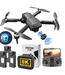 ZLL ZLL SG F198 F198 8K BLACK 2.4 GHZ 3 HD DRON A CONTROL REMOTO GRADO B - TiendaKomet México