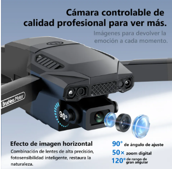 ZLL ZLL SG F198 F198 8K BLACK 2.4 GHZ 3 HD DRON A CONTROL REMOTO GRADO B - TiendaKomet México
