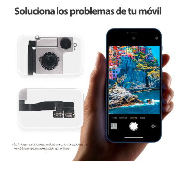 FLEX CÁMARA TRASERA PARA IPHONE 15 GRADO B