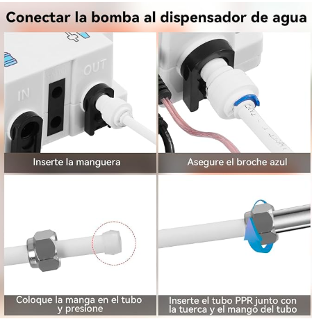 DISPENSADOR DE AGUA EMBOTELLADA GRADO B