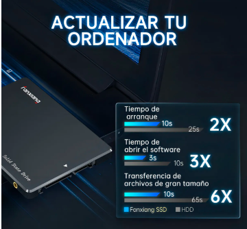 DISCO SÓLIDO SSD INTERNO FANXIANG SSD S101-512GB 512 512GB NEGRO GRADO B