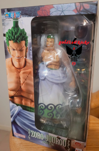 FIGURA DE ACCIÓN DE MEGAHOUSE: ONE PIECE - ZORO JURO GRADO B