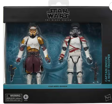 Figura De Acción Star Wars The Black Series Captain Enoch & Night Trooper 15 Cm GRADO B