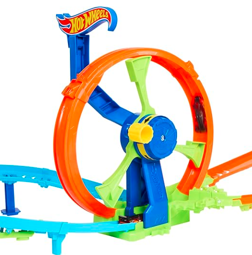 HOT WHEELS ACTION PISTA DE JUGUETE DESAFÃ­O TURBINA DE ACCIÃ³N GRADO B