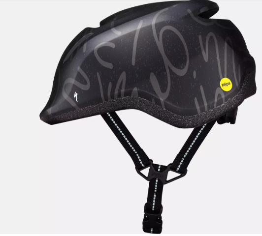CASCO PARA BICICLETA SPECIALIZED MIO 2 COLOR BLACK/SMOKE GRAPHIC TALLA TDLR