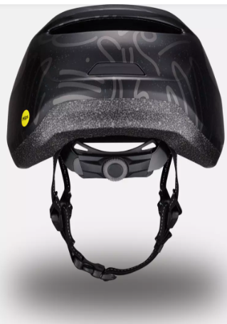 CASCO PARA BICICLETA SPECIALIZED MIO 2 COLOR BLACK/SMOKE GRAPHIC TALLA TDLR