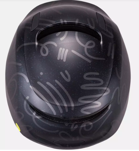 CASCO PARA BICICLETA SPECIALIZED MIO 2 COLOR BLACK/SMOKE GRAPHIC TALLA TDLR