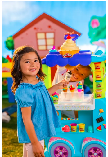 MASA PLAY-DOH KITCHEN CREATIONS SÃºPER CAMIÃ³N DE HELADOS COLOR MULTICOLOR GRADO B