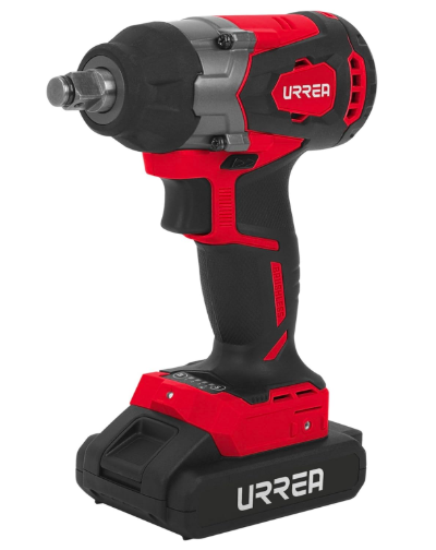 PISTOLA DE IMPACTO A BATERÍ­A DE 1/2 A 20 V 400 NM URREA COLOR ROJO GRADO B