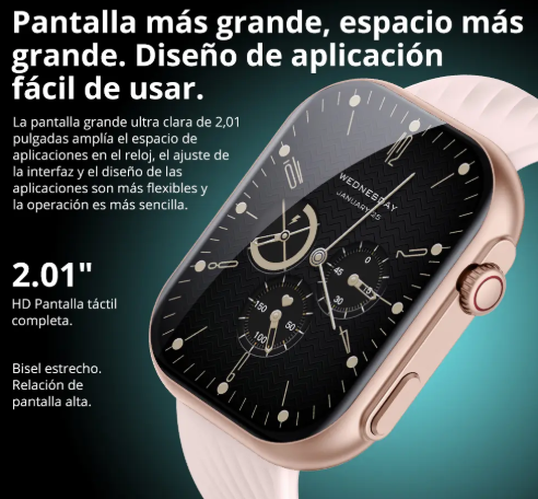 RELOJ INTELIGENTE PARA EL SEGUIMIENTO DE DATOS DE EJERCICIO | RECEPCIÓN, CONVERSIÓN Y RED INALÁMBRICA COLOR PLATA GRADO B