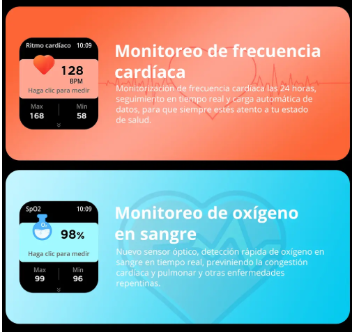 RELOJ INTELIGENTE PARA EL SEGUIMIENTO DE DATOS DE EJERCICIO | RECEPCIÓN, CONVERSIÓN Y RED INALÁMBRICA COLOR PLATA GRADO B