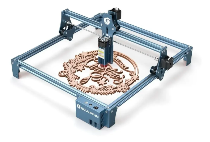 SCULPFUN S9 MÁQUINA GRABADO LÁSER 90W CORTE PRECISO MULTIMATERIAL GRADO B