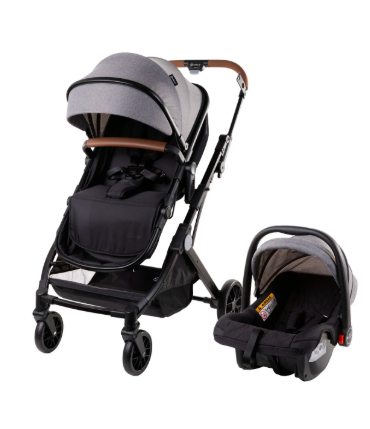 SISTEMA DE VIAJE CARRIOLA 3-EN-1 SAFETY 1ST SIT & GO GRIS NEGRO GRADO B