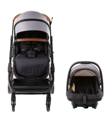 SISTEMA DE VIAJE CARRIOLA 3-EN-1 SAFETY 1ST SIT & GO GRIS NEGRO GRADO B
