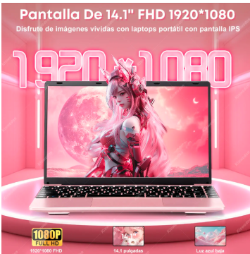 LAPTOP KINWODON DE 14.1" FULL HD CON INTEL CE GRADO B