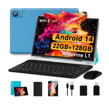 ANDROID 14 TABLET 22GB + 128GB WIFI 5G OCTA-CORE CON MOUSE GRADO B