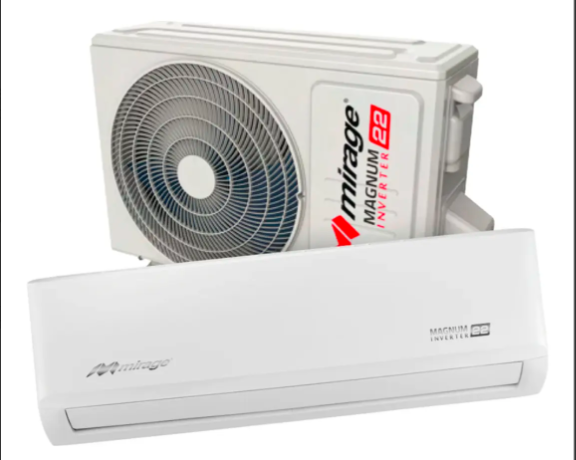 MINISPLIT INVERTER 220V FRIO CALOR MIRAGE 1 TON MAGNUM 22 SE BLANCO GRADO B