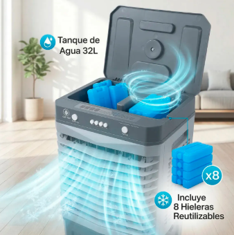32L ENFRIADOR DE AIRE ACONDICIONADO FRIO VENT GRADO B