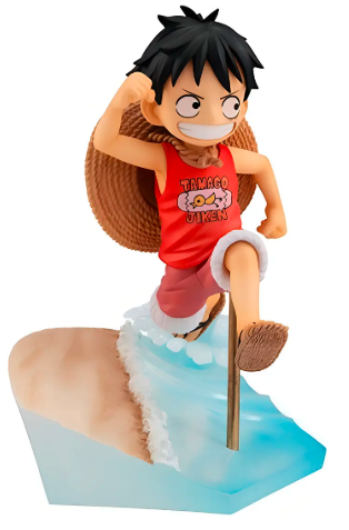 FIGURA DE ACCIÓN G.E.M. SERIES ONE PIECE MONKEY D LUFFY CORRIENDO BANDAI GRADO B