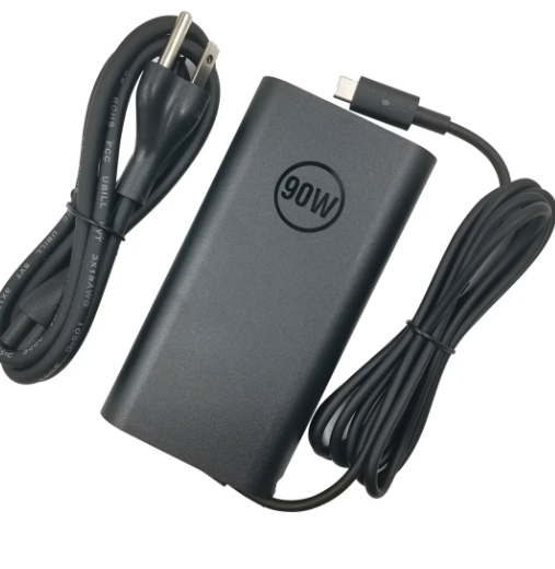 CARGADOR PARA DELL TIPO C 90W 7400 5300 5500 7300 5401 5410 NEGRO GRADO B