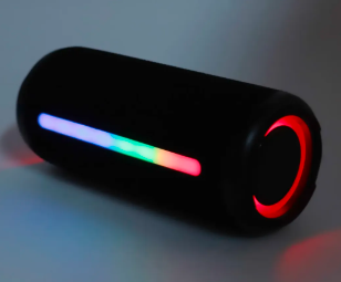 BOCINA PORTÁTIL BLUETOOTH ALTAVOCES PARA EXTERIORIR CON RGB NEGRO GRADO B