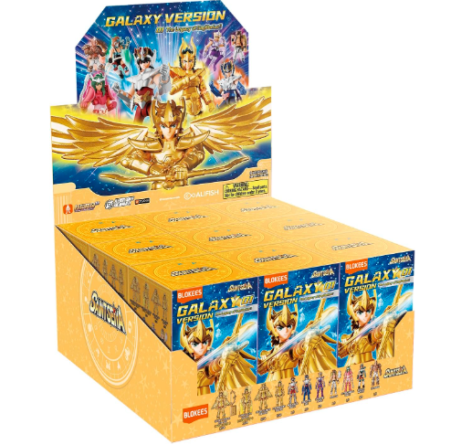 SAINT SEIYA - BLOKEES GALAXY VERSION 01 (CAJA GRADO A