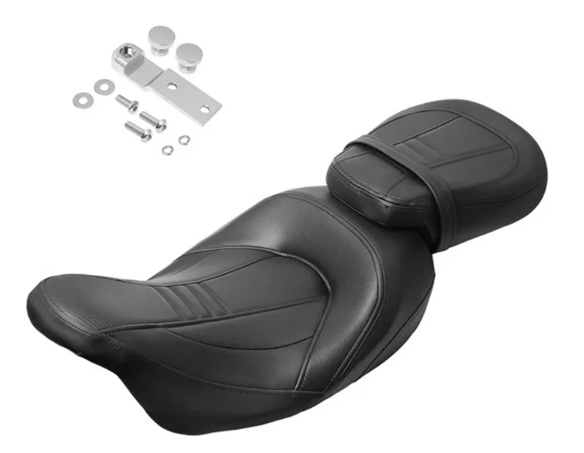 JUEGO DE ASIENTOS COMPLETO PARA HARLEY CVO TOURING 09-21 . GRADO B