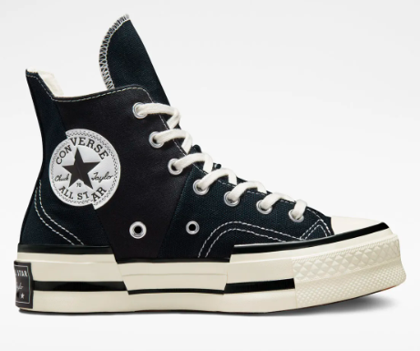 TENIS CONVERSE CHUCK 70 PLUS A00916C SIN GÃ©NERO NEGRO LISO 25 CM GRADO B