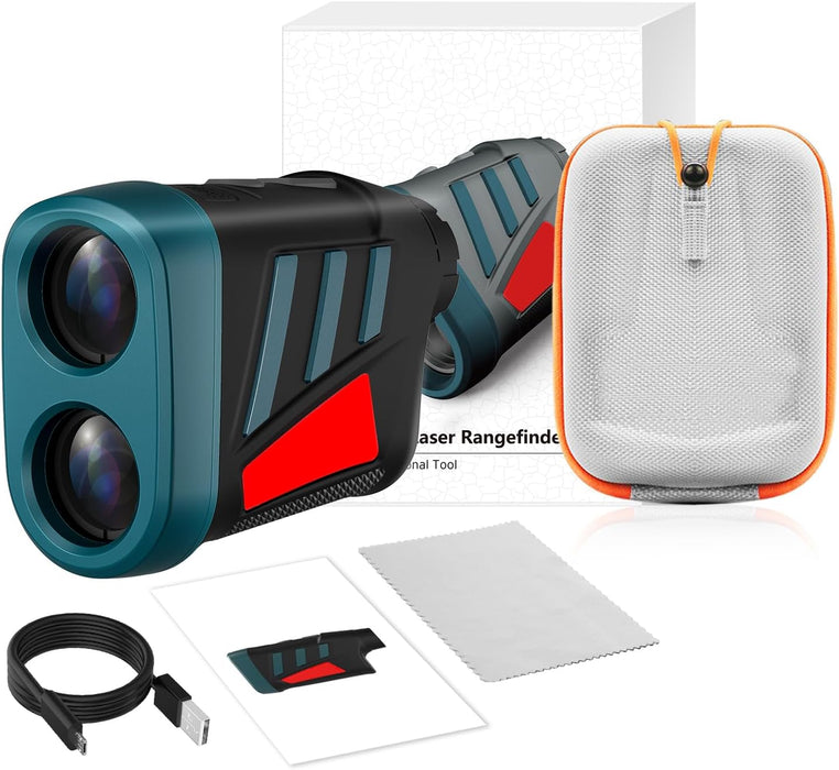 Telemetro De Golf Impermeable Pro De 656 Yardas (600 M) Con