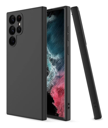 Funda Para Samsung A03S De Silicona Li­quida Microfibra