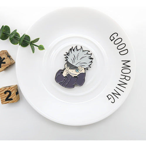 Jujutsu Kaisen Insignia Broche Accesorios De Regalo 10936
