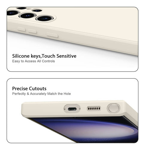 Funda Para Samsung A03S De Silicona Li­quida Microfibra
