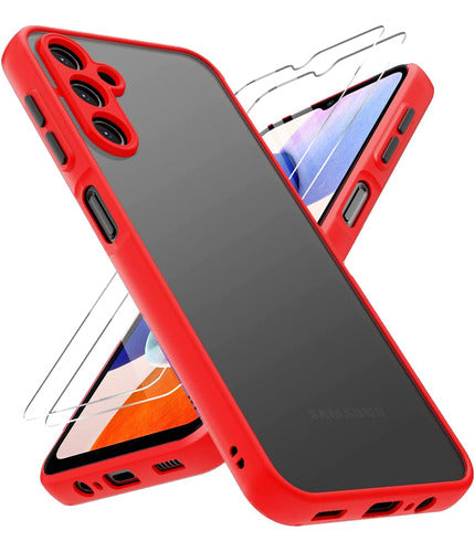 FUNDA SILICONA CASE FOR SAMSUNG A05 A15 A25 A35 A55+ 2 MICAS