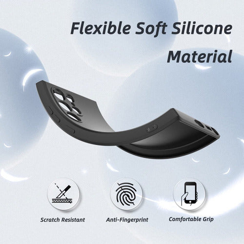 Funda Para Samsung A03S De Silicona Li­quida Microfibra
