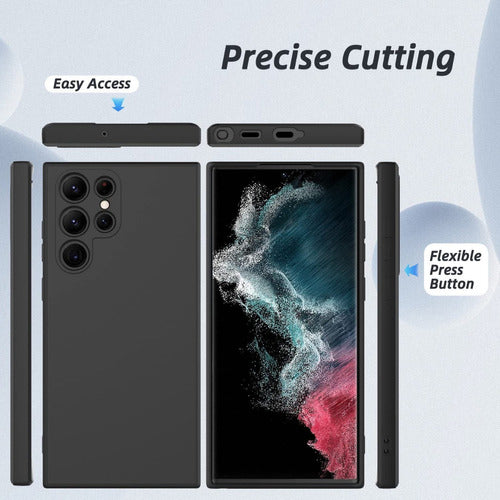 Funda Para Samsung A03S De Silicona Li­quida Microfibra