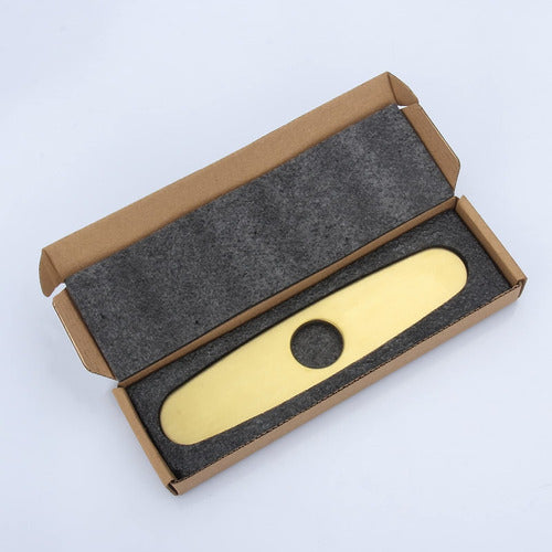 tarja dorado cubierta orificio para baao cocina grifo 1