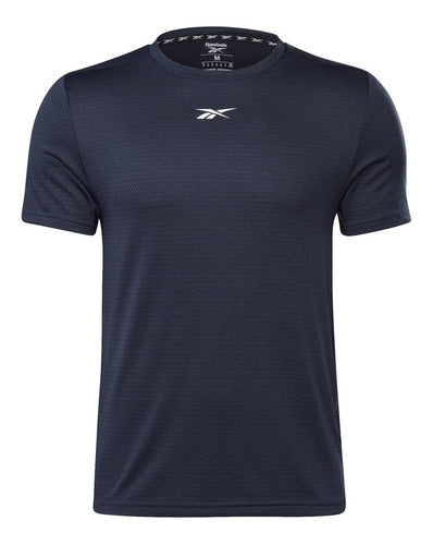 Playera Hombre Reebok Deportiva Wor Melange Tee Azul - Chica
