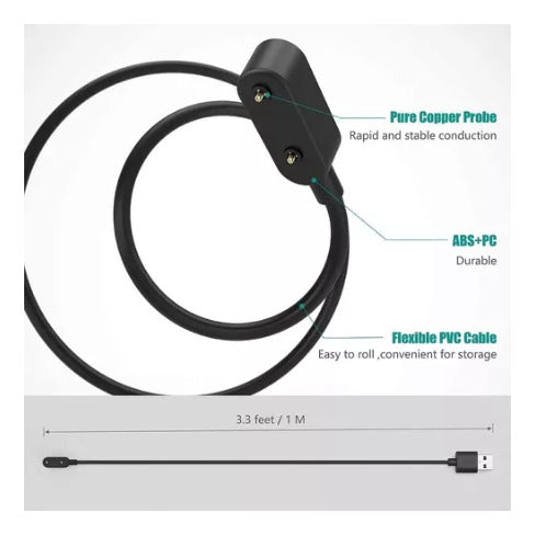 magna tico usb cargador para huawei watch fit huawei band 6 1