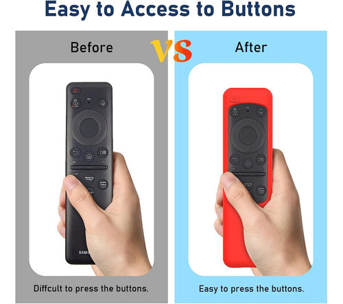 Funda Remote Control Para Samsung Tv Bn59-01432a Solar Carga 3314