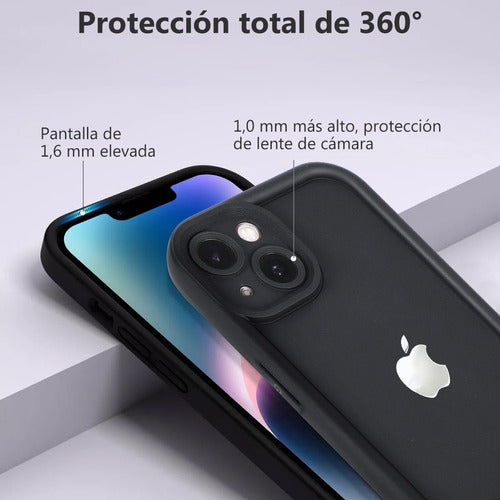 Funda Case De Silicona Colores Uso Rudo Para iPhone