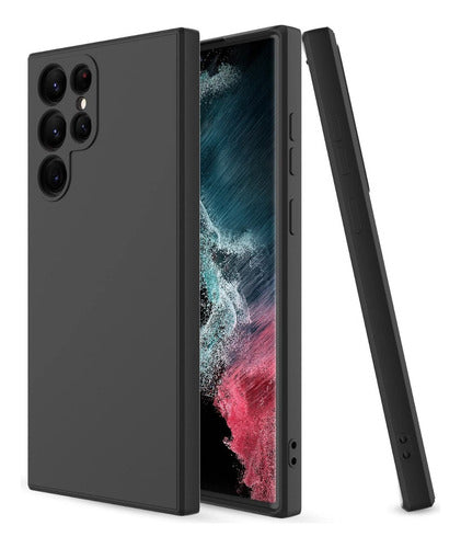 Funda Para Samsung A03S De Silicona Li­quida Microfibra