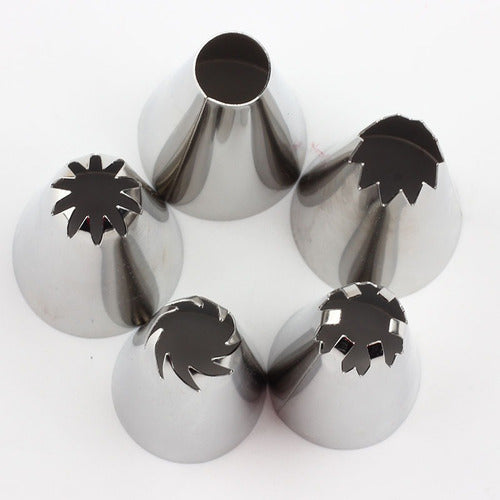 5pcs Duyas Rusas Flore Boquillas Para DecoraciÃƒÂ³n De Pasteles