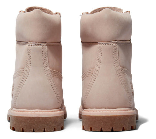 botas timberland rosa icónica impermeable tb0a5srf662 mujer TALLA 26.5 Grado A