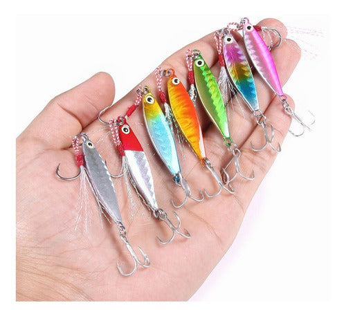 Jig  20g Cebo Pesca Larga Distancia Playa Marimel Serra