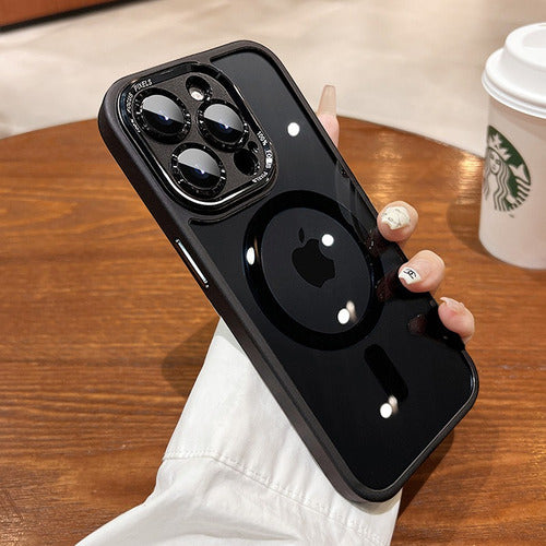 funda para Iphone TPU magsafe uso rudo protector camara 1